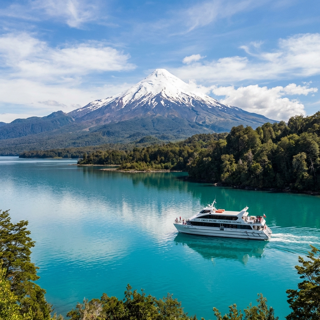 Cruce Andino navegando los lagos cordilleranos
